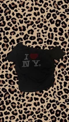 I LOVE NY ラインストーン Tシャツのサムネイル