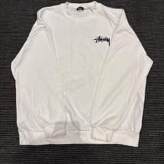 Stüssy ホワイト スウェット トレーナーのサムネイル