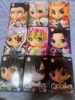 귀멸의 칼날 Qposket petit 기둥 세트