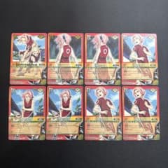 8枚セット NARUTO ナルト カードゲーム 春野サクラ - メルカリ