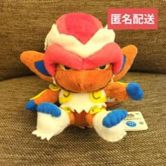 〇美品〇ポケモン ゴウカザル コロっとまんまるぬいぐるみ プライズ