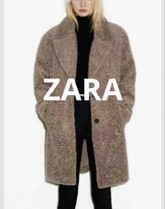 新品　ZARA テディ　ボアコート　M ZARA❤ ボアコート、テディベアコート - メルカリ