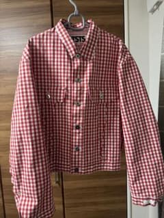 TSTS トラッカージャケット 25ss チェック 短丈 TSTS トラッカージャケット 25ss チェック 短丈 - メルカリ