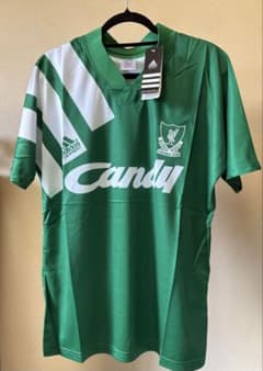 Liverpool FC 91/92 グリーンジャージ adidasのサムネイル