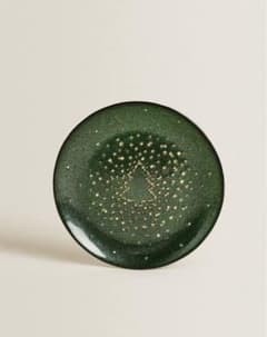 6枚セット　クリスマス　グリッターガラスプレート　星　ツリー　ZARA HOMEのサムネイル