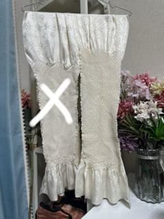 【美品】和装小物 絞り 帯揚げ（麻の葉・紗綾形）アイボリー 白系のサムネイル