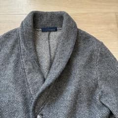 LARDINI／ショールカラーニットジャケット／size S - メルカリ