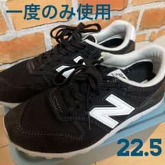 【美品】ニューバランス996  スニーカー　22.5cm ブラック　黒のサムネイル