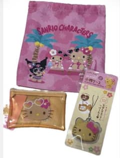 日焼け　キティ　マイメロ　クロミ　DAISO 3点セットのサムネイル