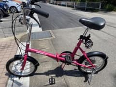 折りたたみ自転車16インチ　引き取り限定‼️のサムネイル