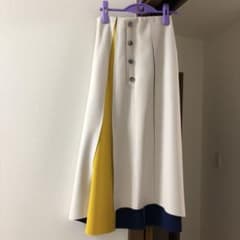 Eimee Law 前ボタンボンディング配色スカートのサムネイル