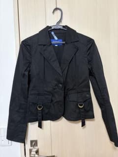 美品】Burberry Blue label ジャケット ブラック - メルカリ
