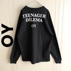 OY オーワイ バックプリント 長袖 カットソー ロンT
