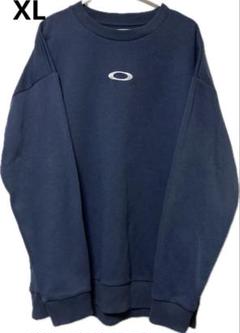 OAKLEY オークリー　ラグランスウェット センターロゴ　リバース　00s OAKLEY オークリーラグランスウェット センターロゴリバース00s