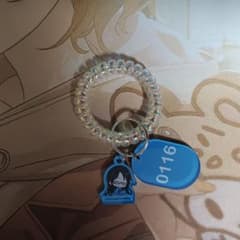 三峰 結華 シャニマス　「ほっと、ひと息湯ったり気分。」　温泉鍵風キーホルダーのサムネイル