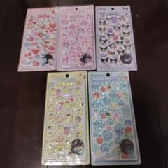 ボンボンドロップシール サンリオ Sanrio 全5種セットのサムネイル