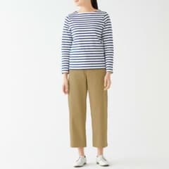 縦横ストレッチチノイージーワイドパンツLのサムネイル