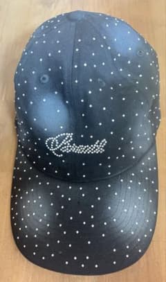 BREATH SCRIPT LOGO GLITTER CAP / BLACKのサムネイル