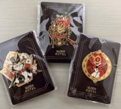 하즈빈호텔 HazbinHotel 알래스터 허스크 니프티 핀 배지