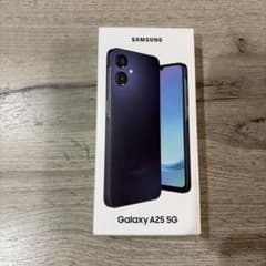 新品未開封】Samsung Galaxy A25 5G ブラック本体 - メルカリ