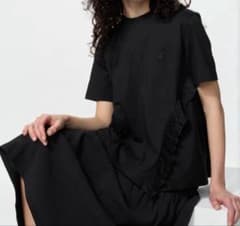 UNIQLO 半袖Tシャツ ブラック Lサイズ　セシリーバンセンのサムネイル