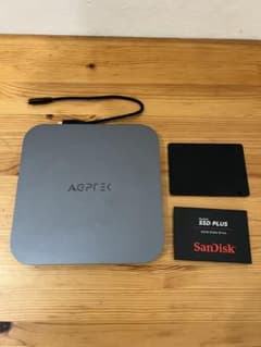 AGPTEK Mac miniドック＋SanDisk 2.5インチSSD 1TB AGPTEK Mac miniドック＋SanDisk 2.5インチSSD 1TB - メルカリ