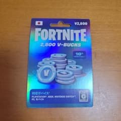 Fortnite 2,800 V-Bucksカードのサムネイル