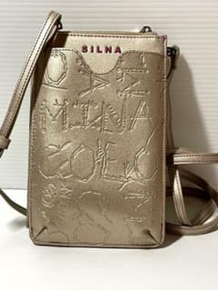 未使用 SILNA 縦型ショルダーバッグ 財布 スマホケース 定価19800円
