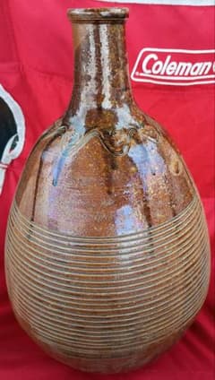 飴釉 備前徳利　キズありお幅値下げのサムネイル