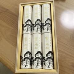 新品未使用　玉初堂 香樹林　桐箱　高級　線香のサムネイル