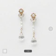 agete] 2022WinterLimited K10ピアス 保証書付 - メルカリ