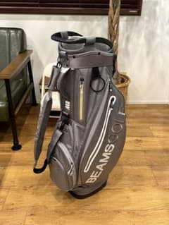 BEAMS GOLF キャディバッグ グレーのサムネイル