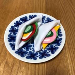 フェルト　サンドイッチ セット　おままごとのサムネイル