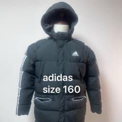 849  アディダス ベンチコート ロングコート 　size160 849 adidas アディダス ベンチコート ロングコート size160 - メルカリ