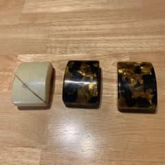 べっ甲柄 小物入れ　3個セットのサムネイル