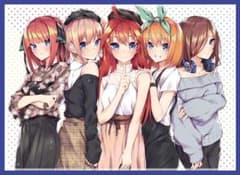 五等分の花嫁 5姉妹 スリーブ CakeRabbitsのサムネイル