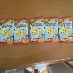 ポケモンカードゲーム マクドナルド プロモカードパック　５袋セットのサムネイル