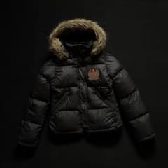 00s POLO JEANS エンブレムワッペン レディース ダウンジャケット 00s POLO JEANS エンブレムワッペン レディース ダウンジャケット