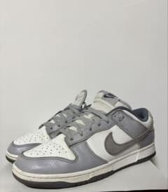 28cmNIKE Dunk Low グレーフォグ似 グレー ダンク ロー