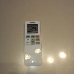 TOSHIBA エアコン用リモコン WH-TA02EJ 本体のサムネイル