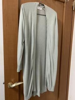 ロングカーディガン グレーのサムネイル