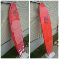 【ayaloha様専用】  ツインフィッシュ 5'8  フルデッキで楽チン♪のサムネイル