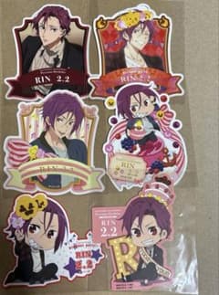 Free! 松岡凛　バースデーステッカー まとめ売りのサムネイル