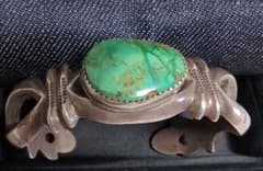 ロ*ン様 NAVAJO WBH刻印　ヴィンテージターコイズ彫刻デザインブレスレッ ロ*ン様 NAVAJO WBH刻印 ヴィンテージターコイズ彫刻デザイン