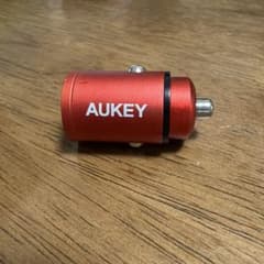 AUKEY シガーソケット充電器 CC-AA 赤のサムネイル