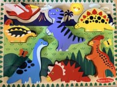 Melissa & Doug 恐竜パズル 7ピースのサムネイル
