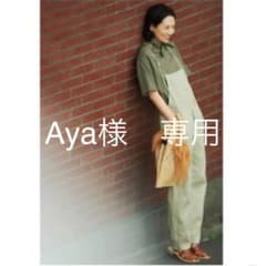 SALE［ウィムガゼット］オーバーオール/ベージュ/美品のサムネイル