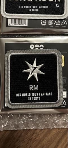 BTS WORLD TOUR ARIRANG IN TOKYO ワッペンなRMのサムネイル