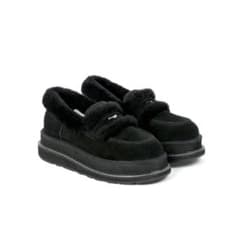 UGG × sacai Loafer アグ サカイ ローファー ブラック 24 UGG® UGG sacai Loafer for | UGG®