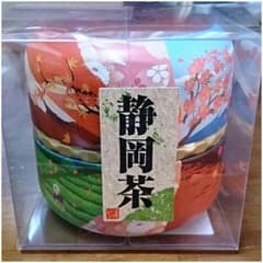 静岡茶とお茶っ葉入れのサムネイル